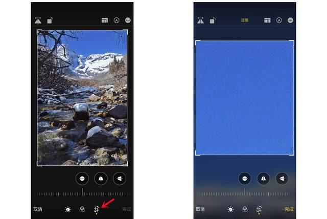 广昌苹果手机维修分享iPhone手机如何使用裁剪功能隐藏照片 